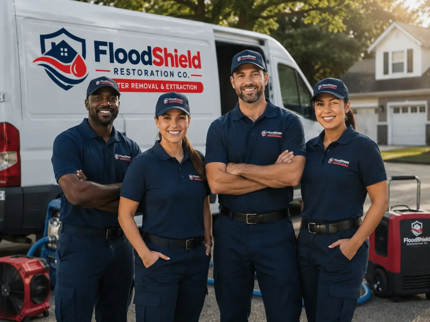 Flood Damage Restoration company in Redcrest, CA